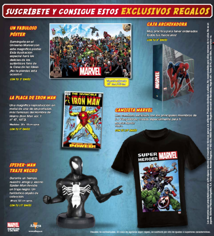 Altaya lanza la colección 'Bustos de superhéroes Marvel' 5 Colección bustos de superhéroes Marvel