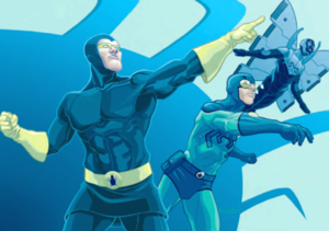 Blue Beetle Comic Watchmen