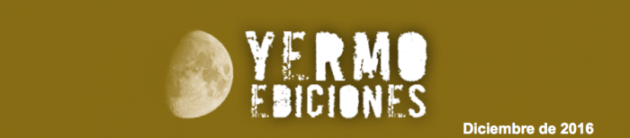 Novedades de Yermo Ediciones para el mes de diciembre 1 Yermo Ediciones Diciembre