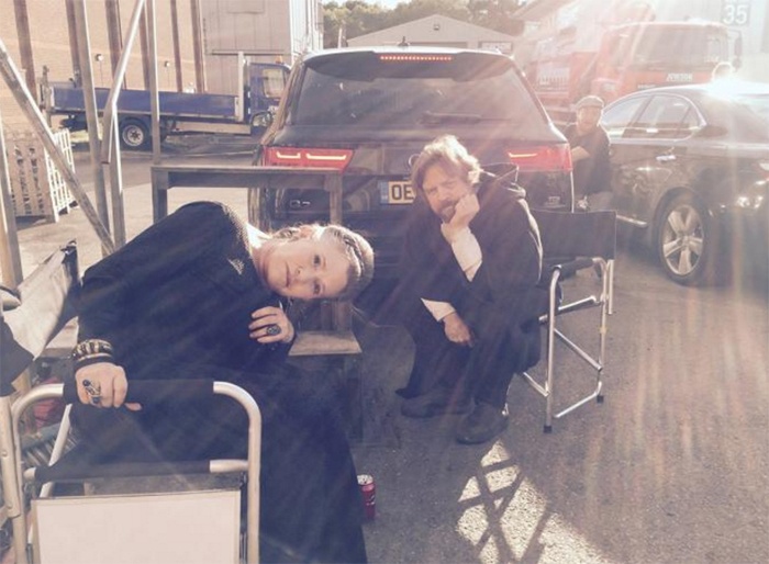 Se desvela la primera imagen de Carrie Fisher en el rodaje de 'Star Wars: Episodio VIII' 2 Carrie Fisher, Star Wars