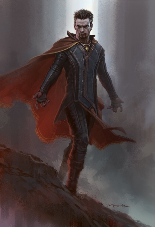 Sale a la luz un concept art de Doctor Strange con un traje alternativo 2 Arte Doctor Strange