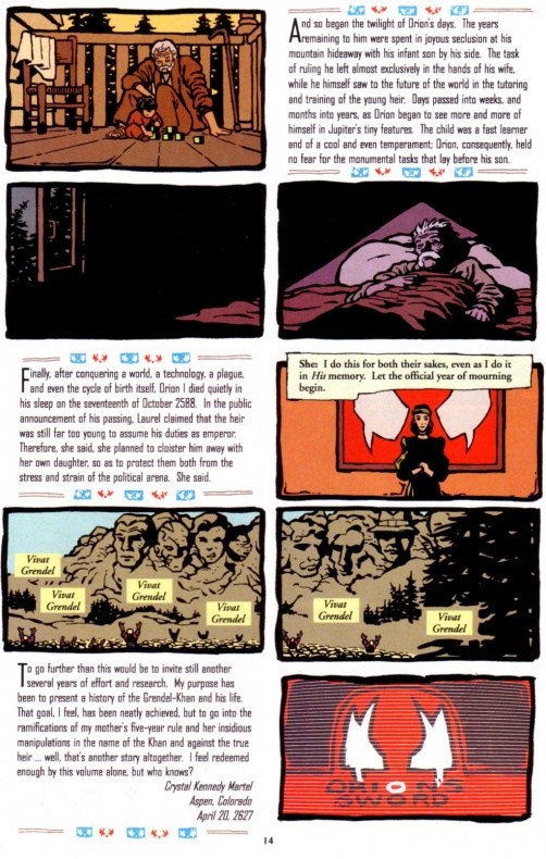 Reseña de 'Grendel Omnibus 3: El reinado de Orión' 4 Grendel Omnibus 3