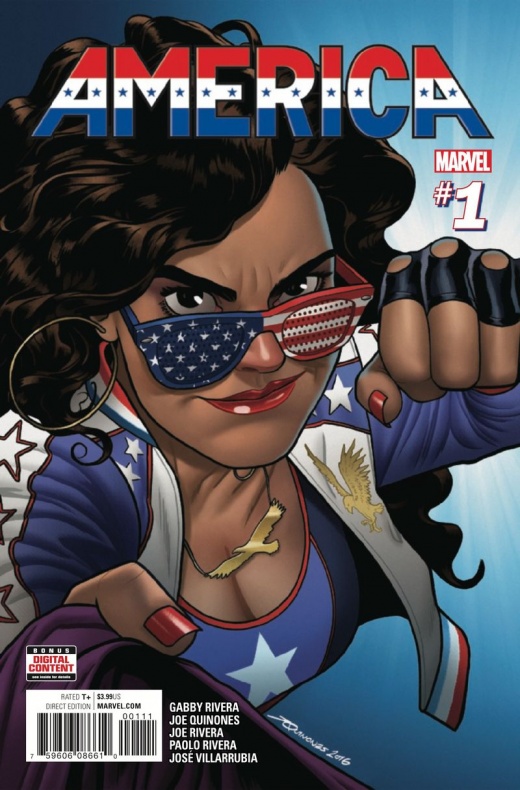 América Chávez ya tiene su propia serie 2 America Covers Marvel Comics