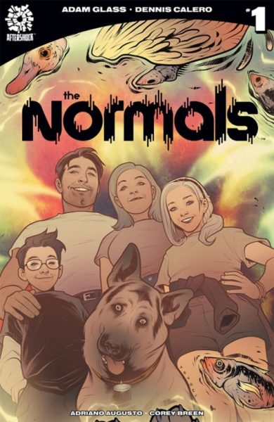 Adam Glass presenta 'The Normals', su nueva serie de cómics 2 Normals Cover