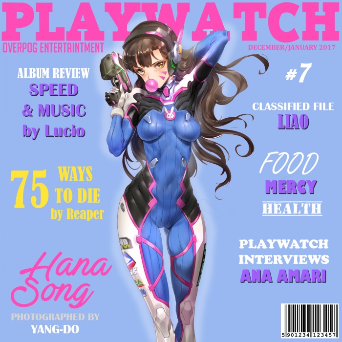 Blizzard cierra el magazine 'PlayWatch' por parodiar a Playboy con los personajes de Overwatch 5 Playwatch