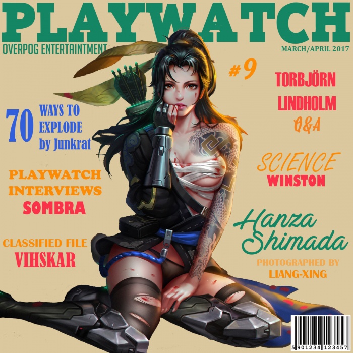 Blizzard cierra el magazine 'PlayWatch' por parodiar a Playboy con los personajes de Overwatch 4 Playwatch