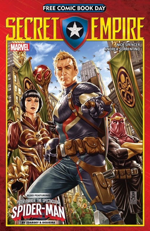 FCBD, Guardians of the Galaxy, Marvel, Peter Parker: The Spectacular Spider-Man, Secret Empire