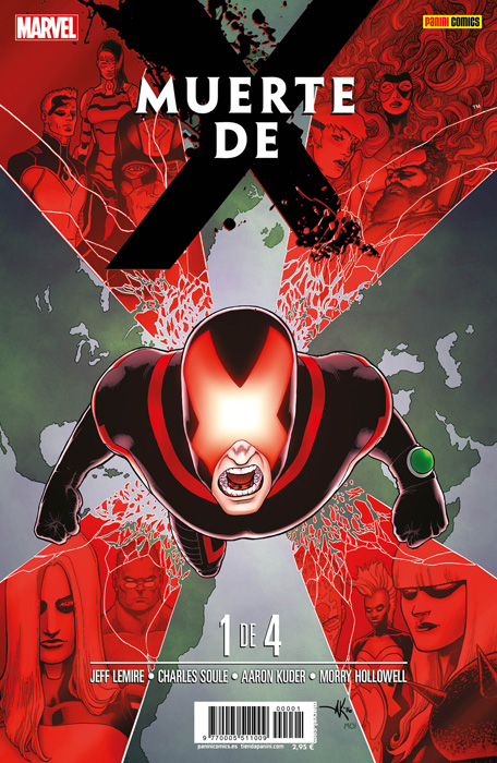 Aaron Kuder, Charles Soule, Inhumanos, Jeff Lemire, Marvel, Muerte de X, X-Men