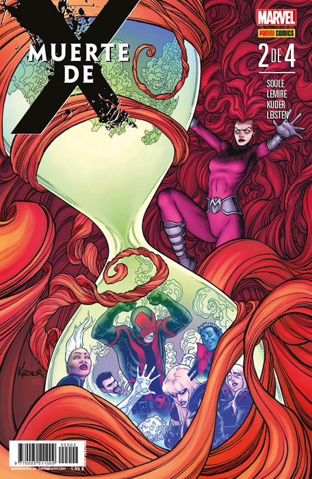 Reseña de 'Muerte de X' #2 2 Aaron Kuder, Charles Soule, Jeff Lemire, Marvel, Muerte de X, Panini Comics