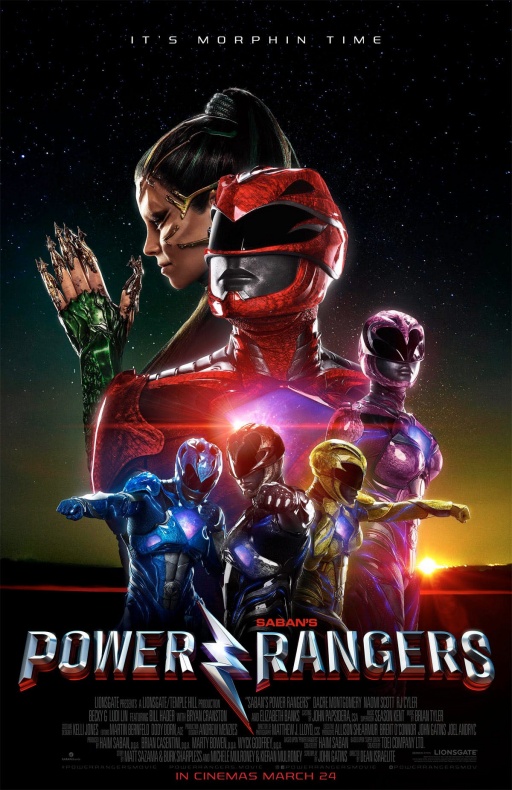 Power Rangers poster