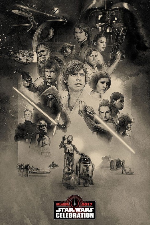 Presentado el cartel ofical del 40 Aniversario de Star Wars 2 Star Wars