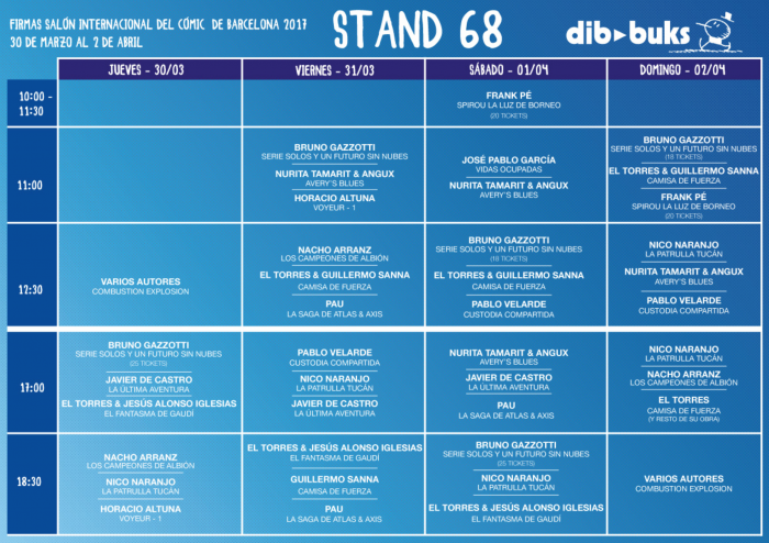 Horario de Dibbuks