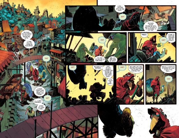 Reseña de 'Ciencia Oscura 4 - Mundo de Dios' 6 Ciencia oscura, Matteo Scalera, Norma Editorial, Rick Remender