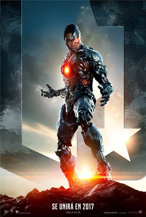 Quinto teaser de 'Liga de la Justicia' centrado en Cyborg 2 Cyborg - Justice League póster