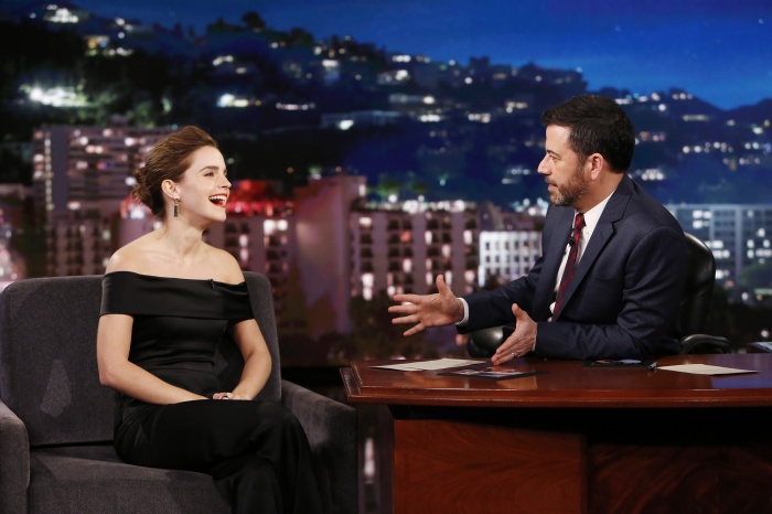 Emma Watson Jimmy Kimmel 