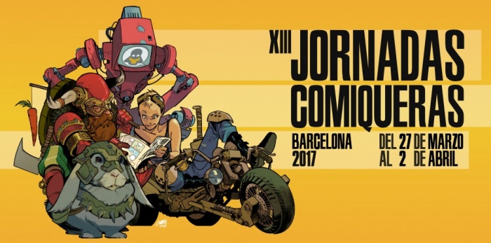Jornadas Comiqueras de Barcelona 2017 2 Barcelona, Jornadas Comiqueras, Pepe Larraz