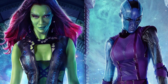 Nuevo tráiler de 'Guardianes de la Galaxia Vol. 2' para TV 1 nebula gamora