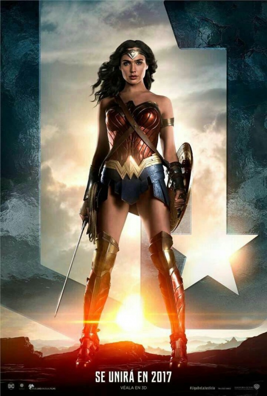 Wonder Woman - Liga de la Justicia - póster