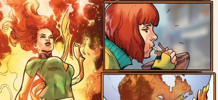 Dennis Hopeless, Fénix, Jean Grey, Marvel, Victor Ibañez