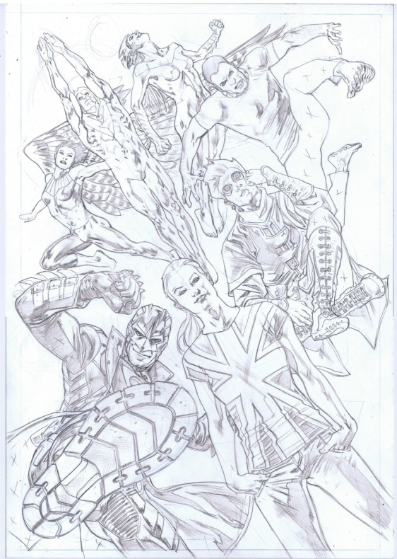 Primer vistazo a la portada de Bryan Hitch para 'Absolute Authority' Vol. 1 2 Authority, Bryan Hitch, Warren Ellis