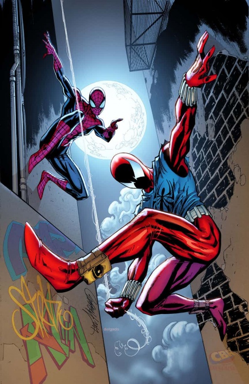 Portada alternativa de J. Scott Campbell para 'Ben Reilly: The Scarlet Spider' #1 2 Ben Reilly: The Scarlet Spider, Mark Bagley, Marvel, Peter David, Scott Campbell
