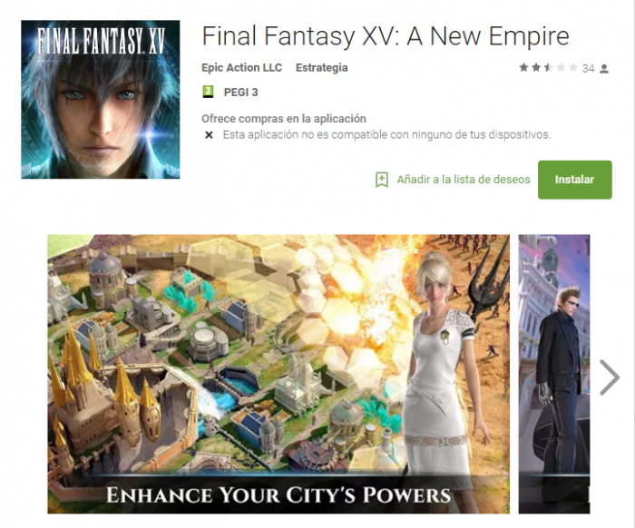 Final Fantasy XV: A New Empire