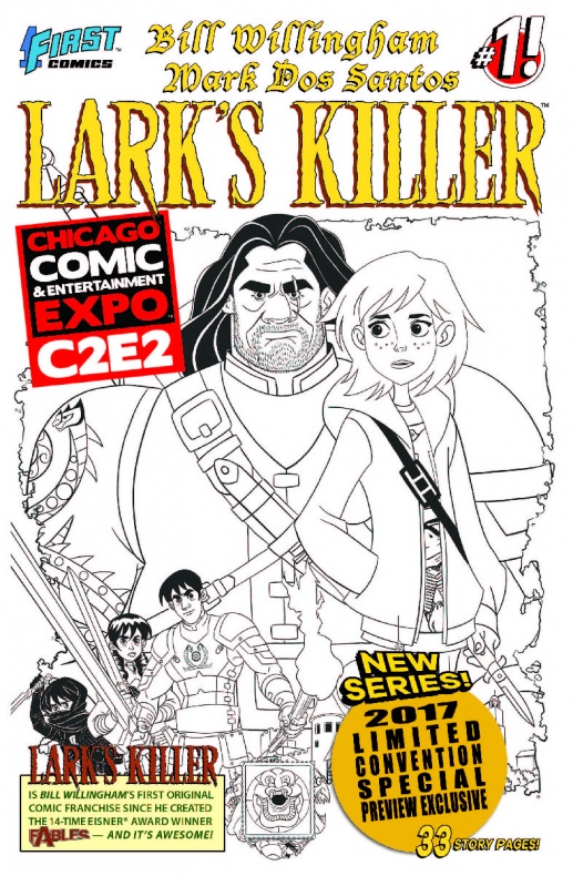 Bill Willingham regresa a la fantasía con el cómic 'Lark's Killer' 2 Lark's Killer Willingham 1
