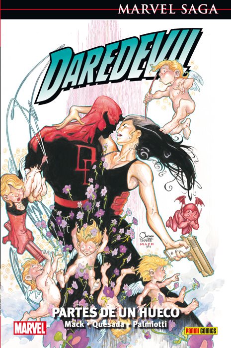 Reseña de 'Marvel Saga 5 - Daredevil 2: Partes de un hueco' 6 Daredevil, David Mack, Joe Quesada, Marvel Comics, Panini Comics