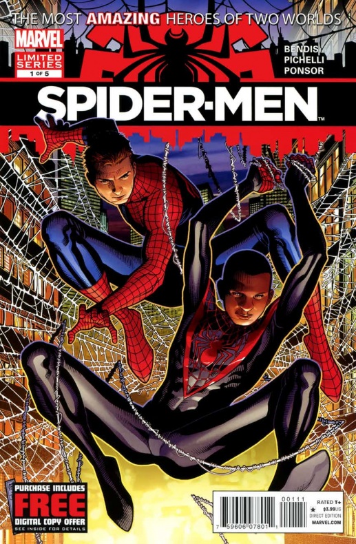 Misterioso anuncio de Marvel de ¿'Spider-Men 2'? 2 Brian Michael Bendis, Marvel, Miles Morales, Peter Parker, Sara Pichelli, Spider-man, Spider-Men, Spider-Men II