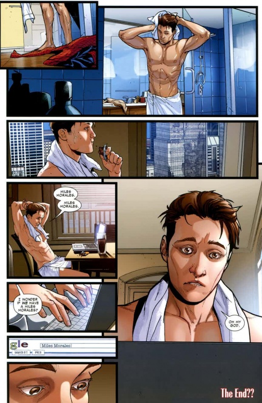 Misterioso anuncio de Marvel de ¿'Spider-Men 2'? 3 Brian Michael Bendis, Marvel, Miles Morales, Peter Parker, Sara Pichelli, Spider-man, Spider-Men, Spider-Men II