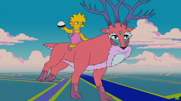 Los Simpsons se atreven con una parodia de 'Pokémon GO' 2 Antena 3, Los Simpsons, Pokemon Go