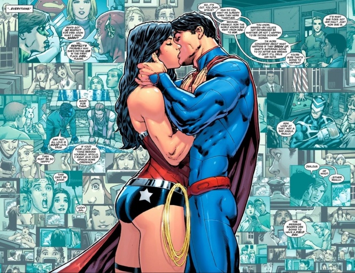 El romance entre Superman y Wonder Woman ya no será canon 2 Superman y Wonder Woman