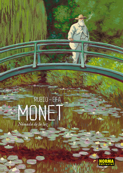 Monet, Monet. Nómada de la luz, Norma Editorial, Ricard Fernández, Salva Rubio