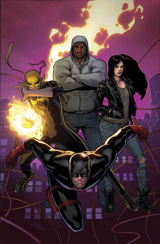 Defenders Bendis Marquez portada