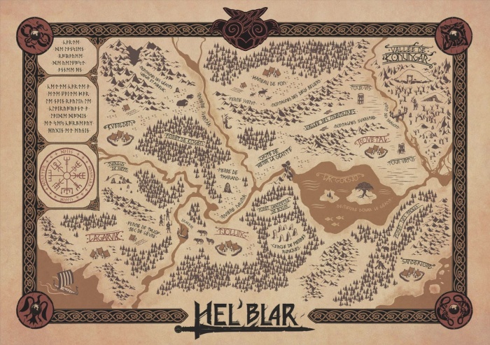 HEL'BLAR mapa