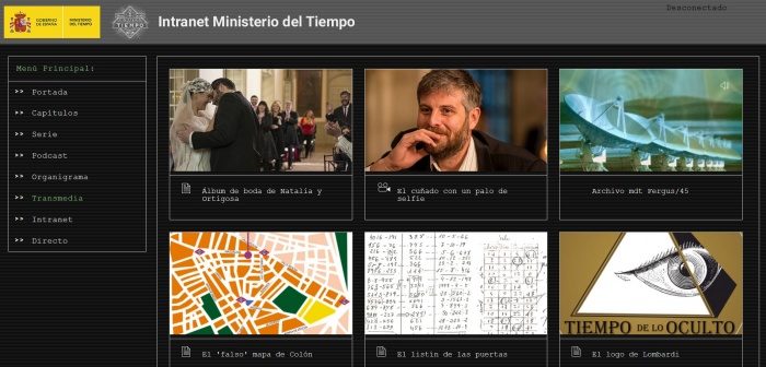 CrossoverTV, El Ministerio Del Tiempo, Pablo Lara, Transmedia