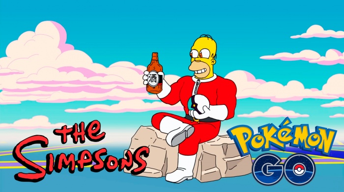 Los Simpsons se atreven con una parodia de 'Pokémon GO' 1 Antena 3, Los Simpsons, Pokemon Go