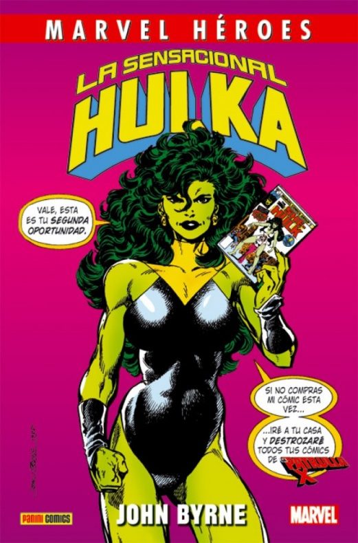 Reseña de 'Marvel Héroes #78: La sensacional Hulka de John Byrne' 8 Hulka, John Byrne, Panini Comics