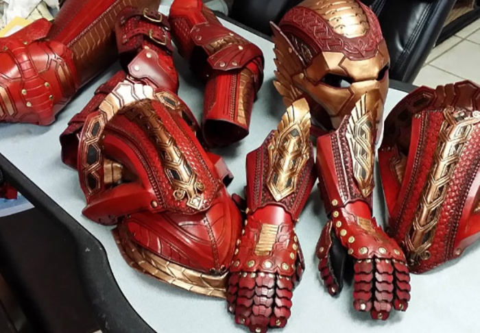 Iron Man armadura asgardiana Robert Downey Jr.