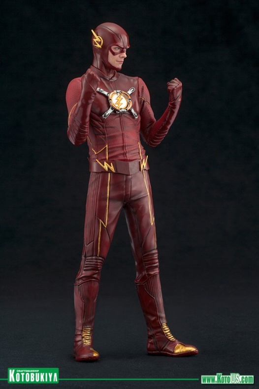 Nueva versión de la figura ARTFX+ de 'The Flash' de Kotobukiya 001