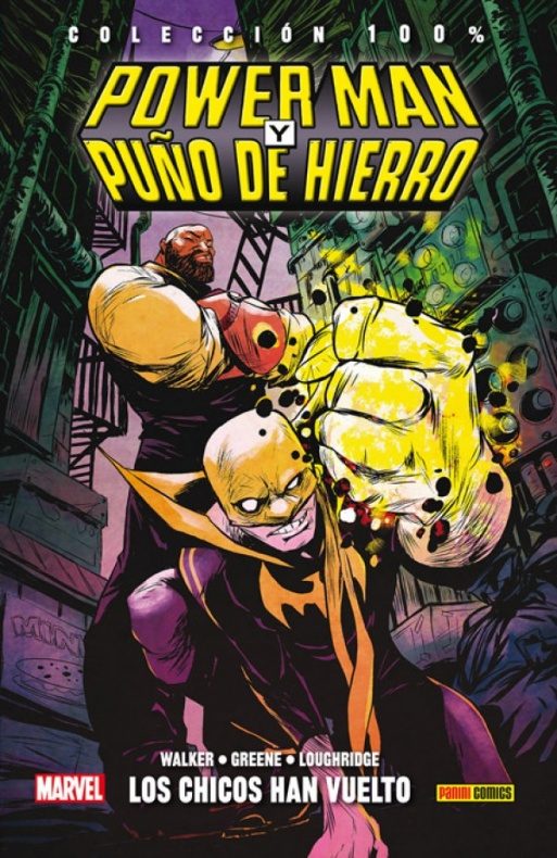 David Walker, Flavio Armentario, Los chicos han vuelto, Power Man y Puño de Hierro, Sandford Greene