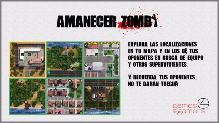 'Amanecer Zombi' es el nuevo juego de mesa de Games 4 Gamers 3 'Amanecer Zombi' es el nuevo juego de mesa de Games 4 Gamers
