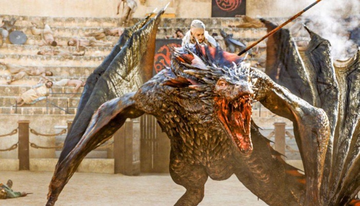 Dragones de daenerys