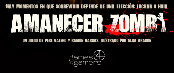 'Amanecer Zombi' es el nuevo juego de mesa de Games 4 Gamers 5 'Amanecer Zombi' es el nuevo juego de mesa de Games 4 Gamers