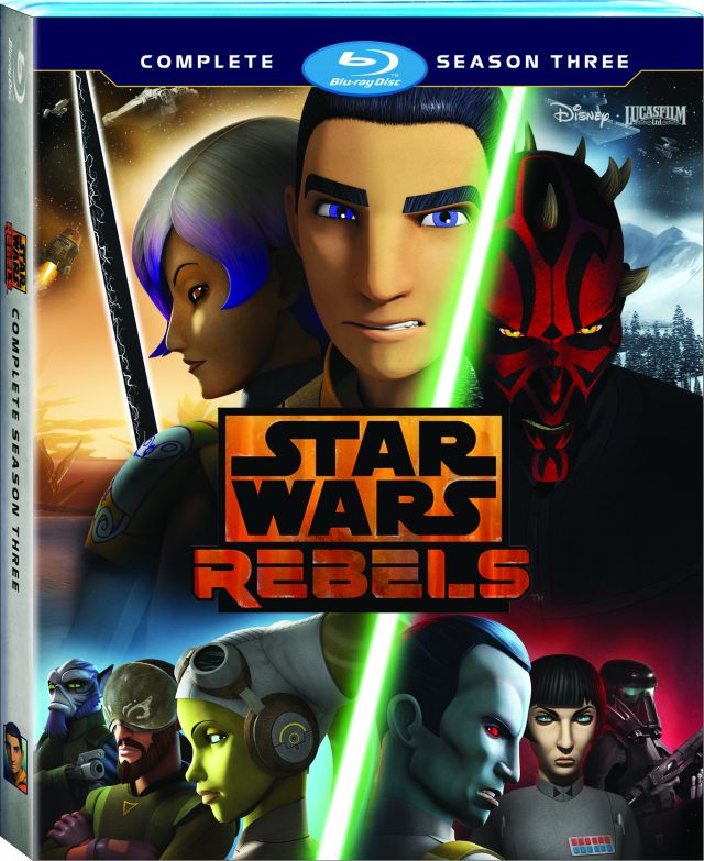 Anunciada la fecha de lanzamiento en Blu-ray y DVD de la tercera temporada de 'Star Wars: Rebels' 1 star wars rebels