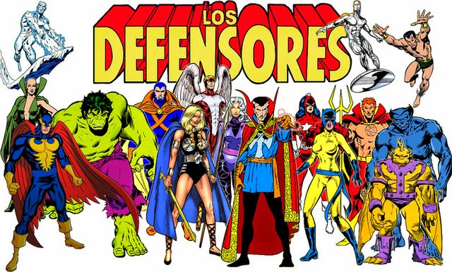 Defensores, DOCTOR EXTRAÑO, Estela Plateada, Hombre Submarino, Hulk