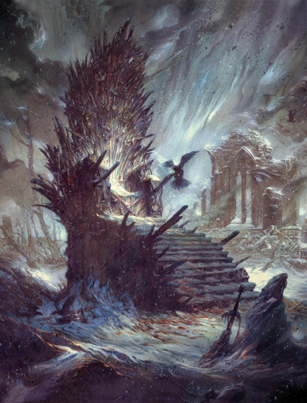 LCDE entrevista a Enrique Corominas, ilustrador de 'Juego de Tronos' 6 Enrique Corominas - El mundo de hielo y fuego