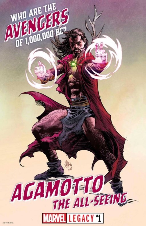 Agamotto, Axel Alonso, Esad Ribic, Fénix, Jason Aaron, Marvel, Marvel Legacy, Mike Deodato Jr., Puño de Hierro