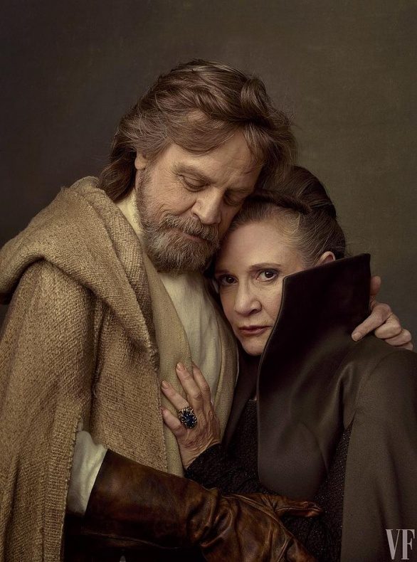 Carrie Fisher, Rian Johnson, Star Wars, Star Wars VIII: Los últimos Jedi