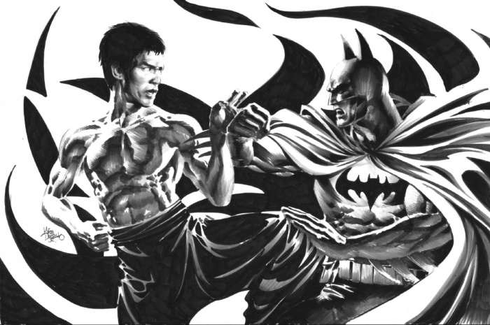 Mike Deodato Jr. Batman Bruce Lee